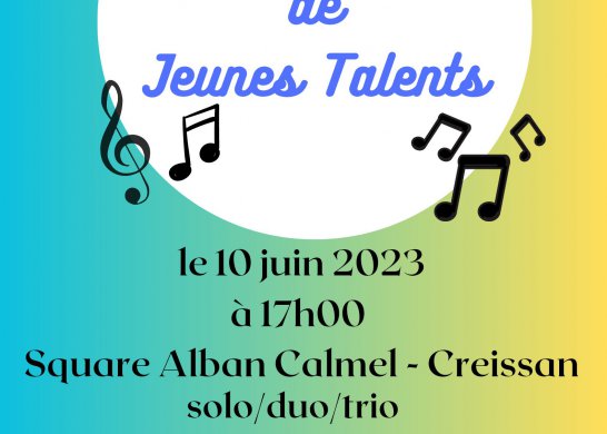 Concours jeunes talents Concours jeunes talents