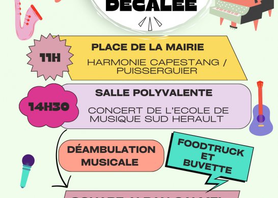 FÊTE DE LA MUSIQUE DÉCALÉE 2024 FÊTE DE LA MUSIQUE DÉCALÉE 2024