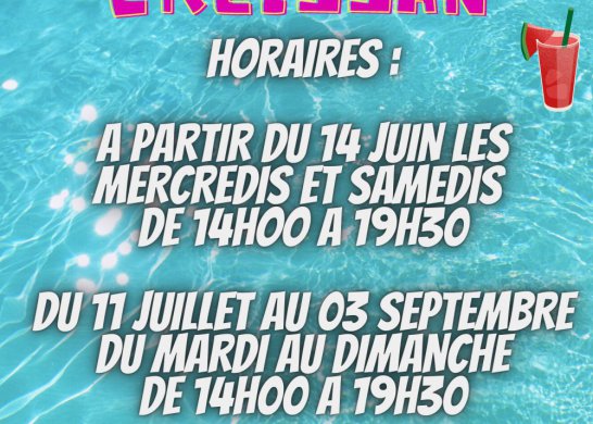 Affiche piscine
