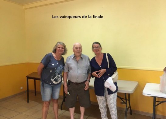 Finalistes belote
