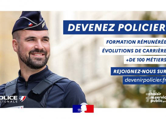 LA POLICE NATIONALE RECRUTE