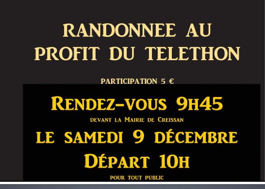 Rando Téléthon