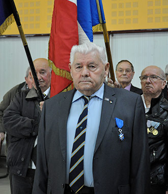 François Berges - Chevalier de l’Ordre National du Mérite. Creissan