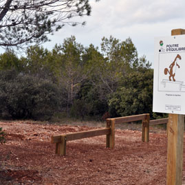 Parcours de santé bois des Bories à Creissan